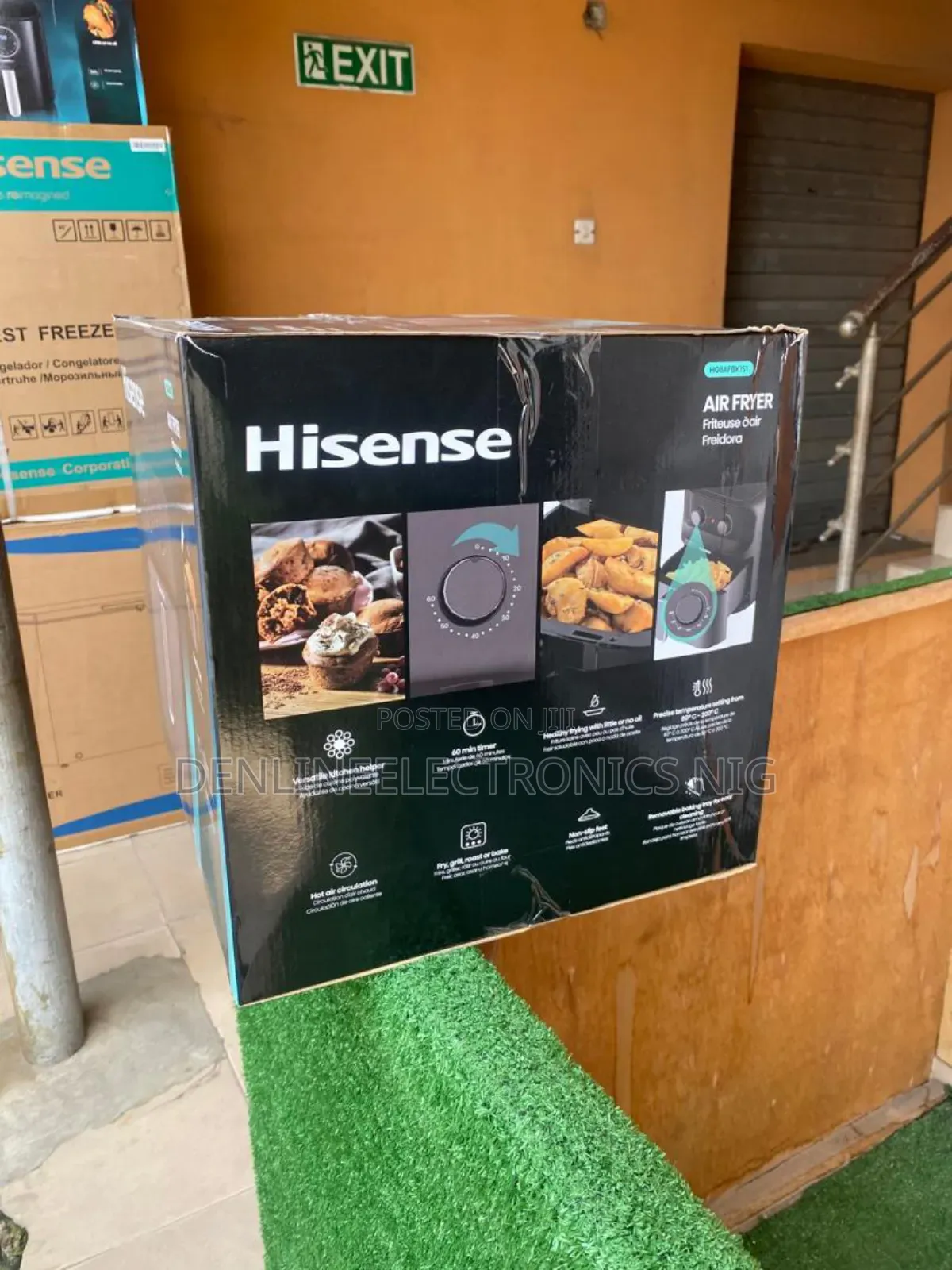 Hisense 5.2 Liters Digital Air Fryer.