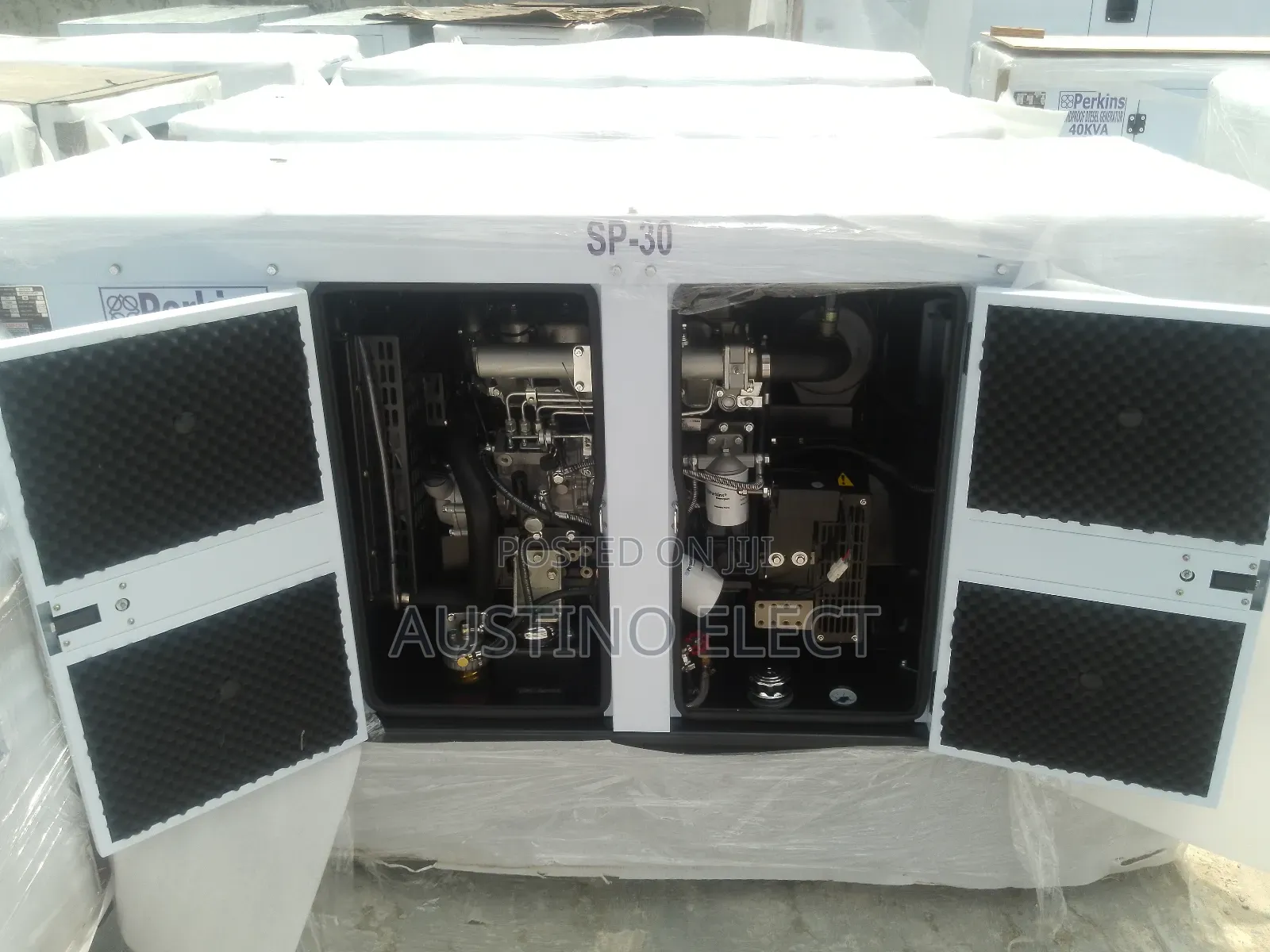 Perkins 30kva Soundproof, People Choice