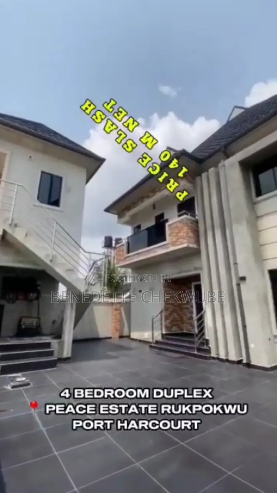 4bdrm Duplex in Peace Estate, Port-Harcourt for sale