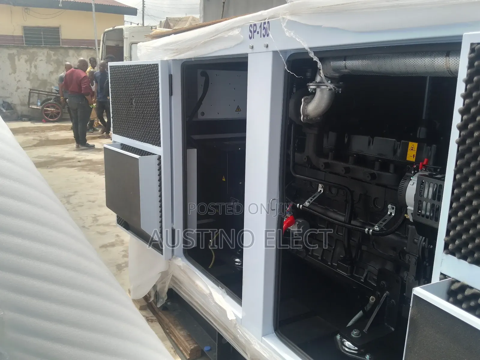 Luxury 100kva Soundproof Perkins Generator