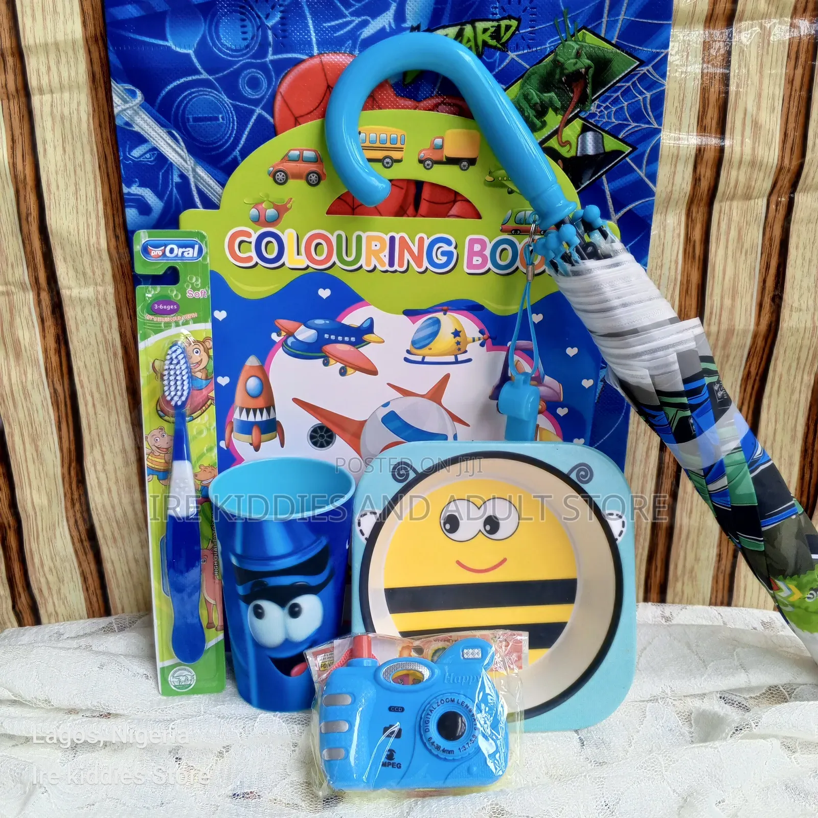 Party Pack Set With Umbrella