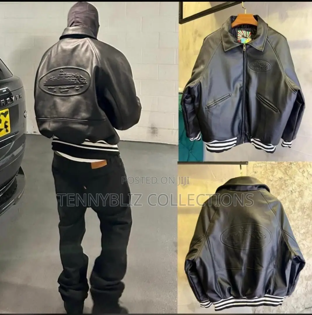 2025 Latest Luxury Original Corteiz Leather Jacket