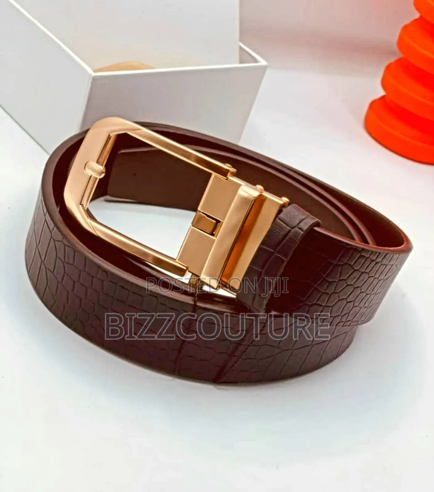 Original Leather Belts Available in Store