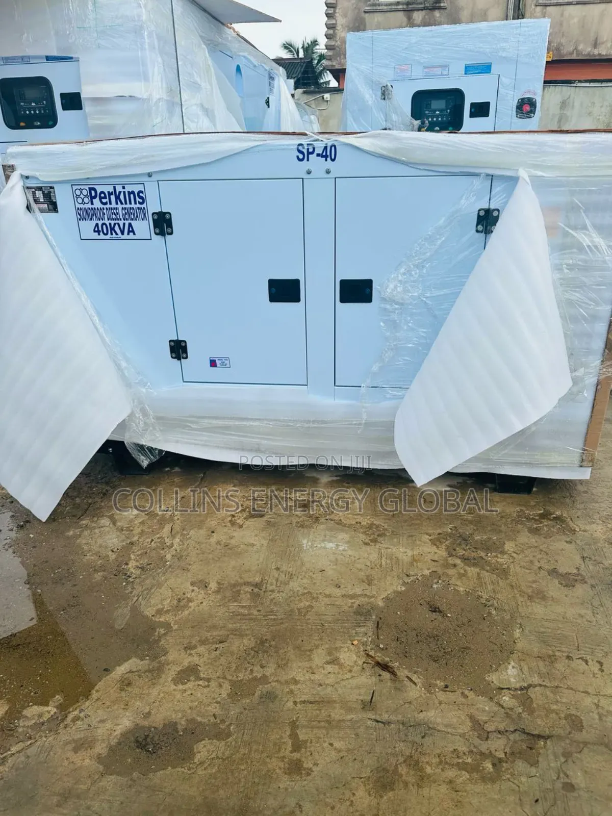 40kva Uk Perkins Soundproof Copper Coil Generator