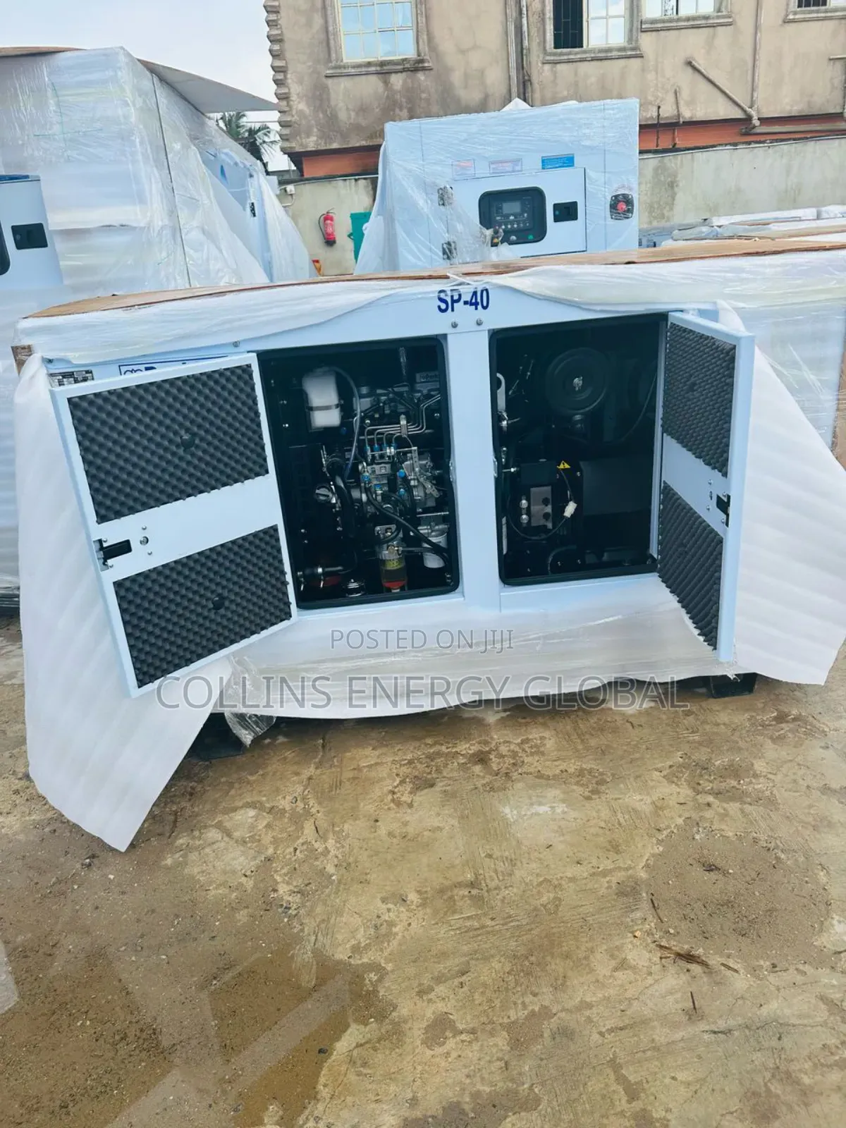 40kva Uk Perkins Soundproof Copper Coil Generator