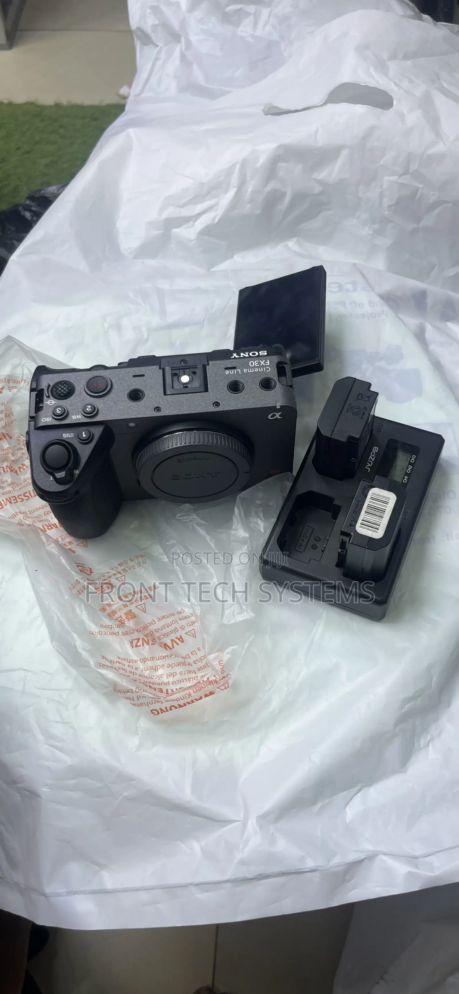 Sony Cinema Line Fx30 New Video Camera
