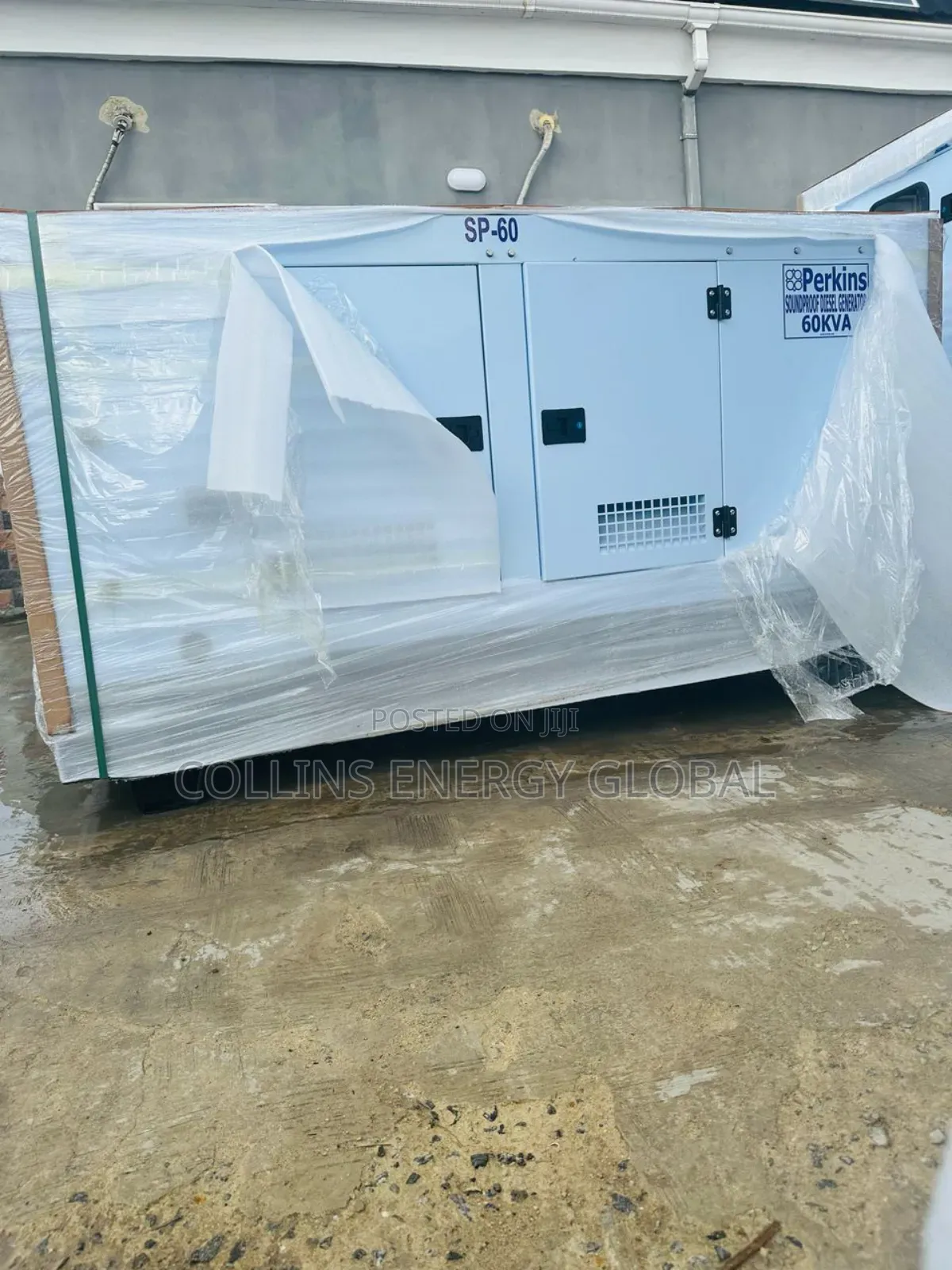 60kva Uk Perkins Soundproof Copper Coil Generator