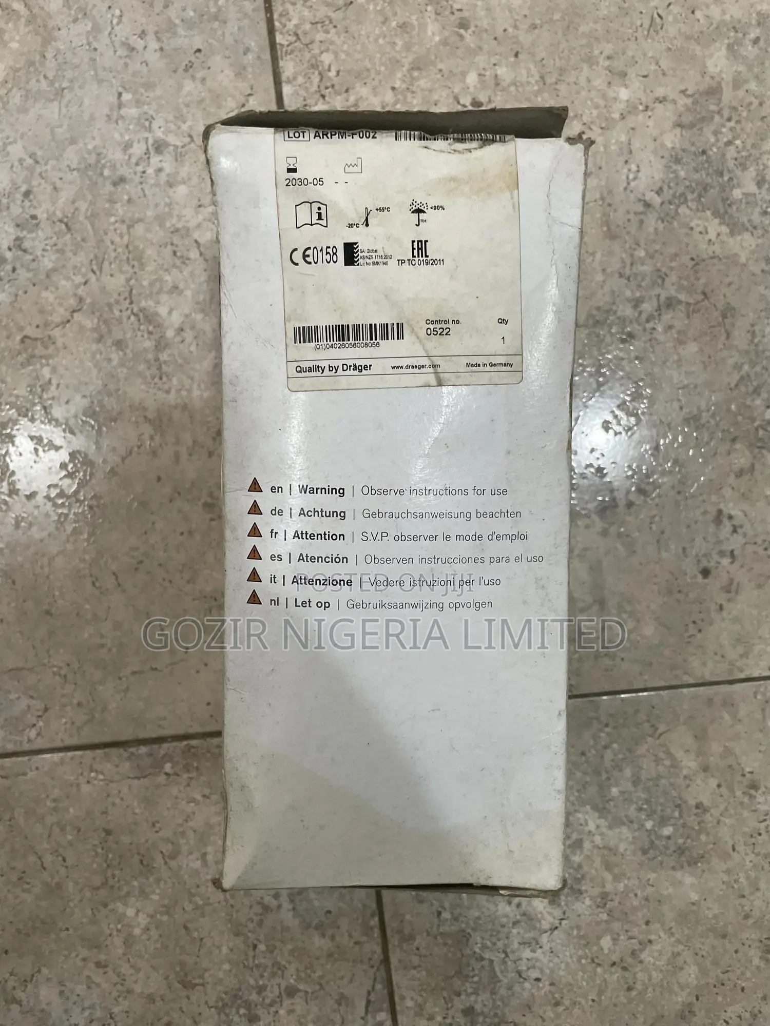 Drager Parat 5520/5530 Escape Hood