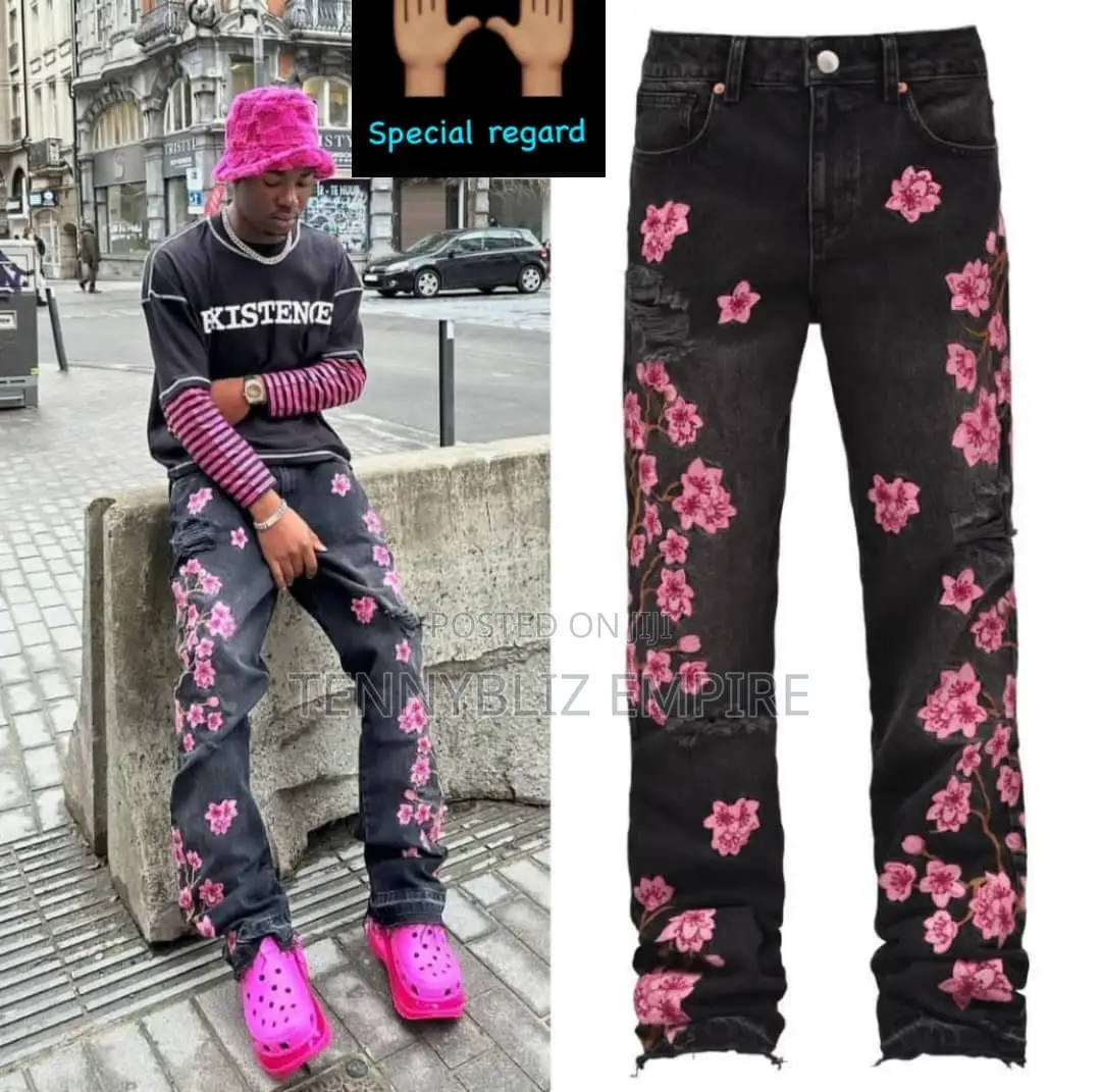 Fresh Luxury Fits: Asake-Inspired Quality Baggy Jeans and More