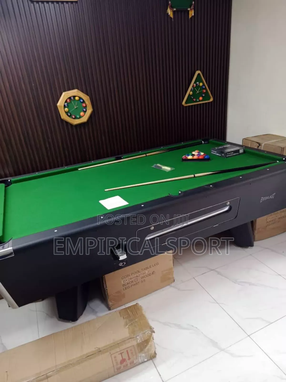 Foreign Marble 8ft Coin Snooker Board