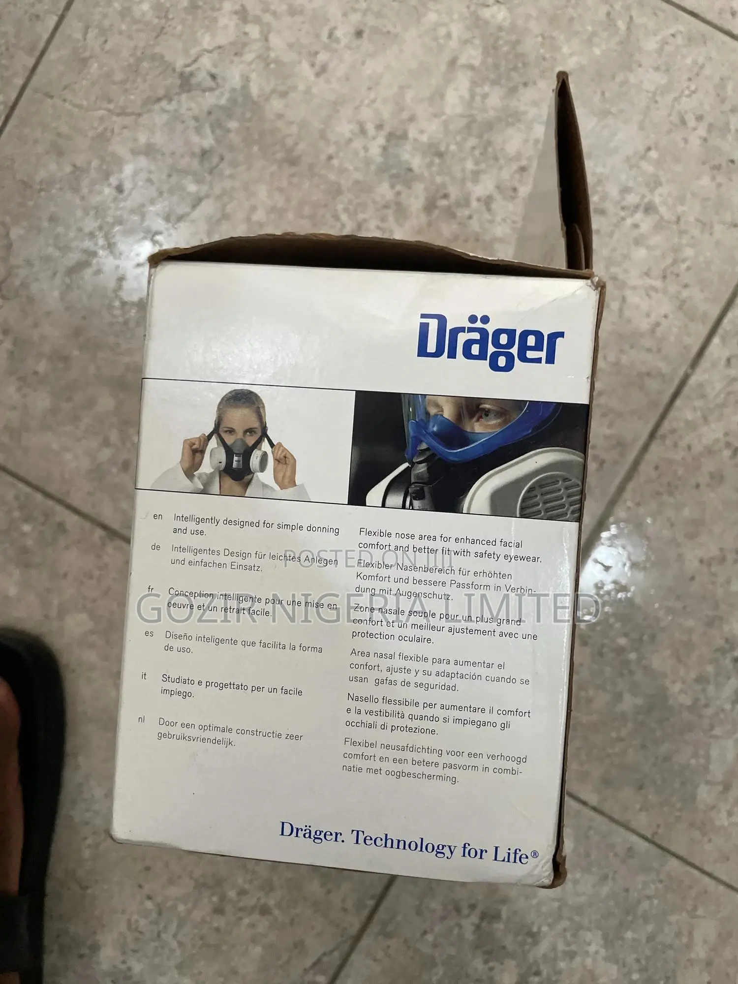 Drager X-plore 3500 Half Mask/Respirator