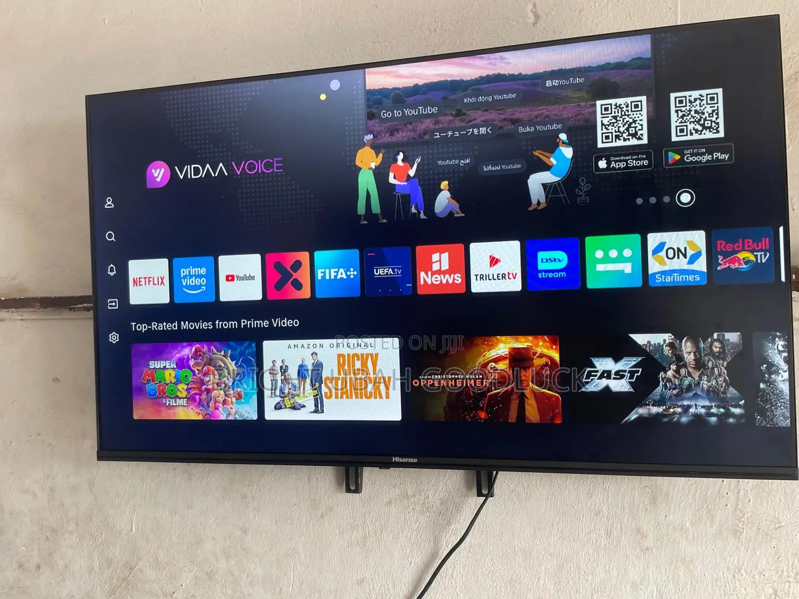 Hisense 43 Inches Full Smart Tv 2023 Model Altra