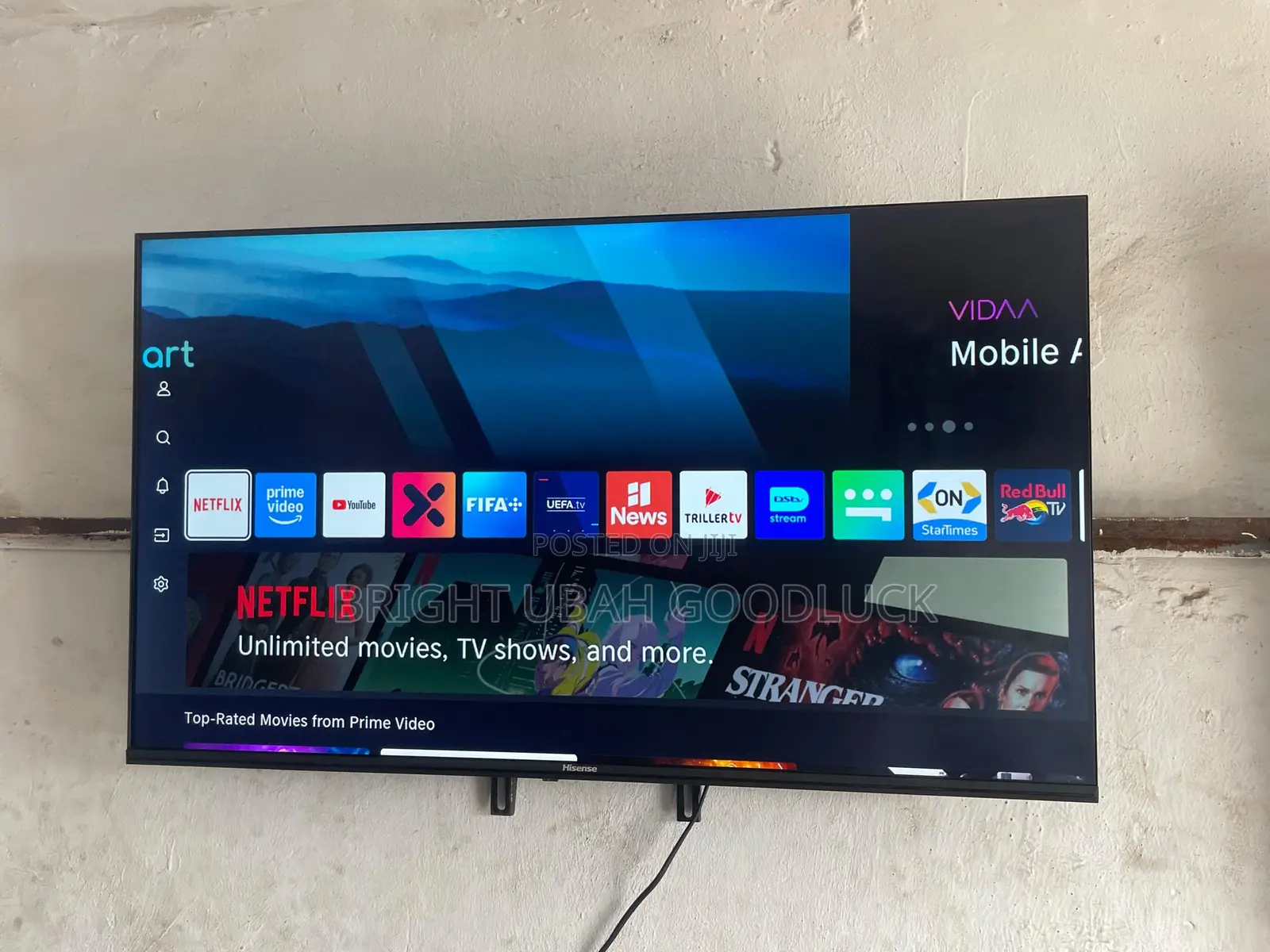 Hisense 43 Inches Full Smart Tv 2023 Model Altra