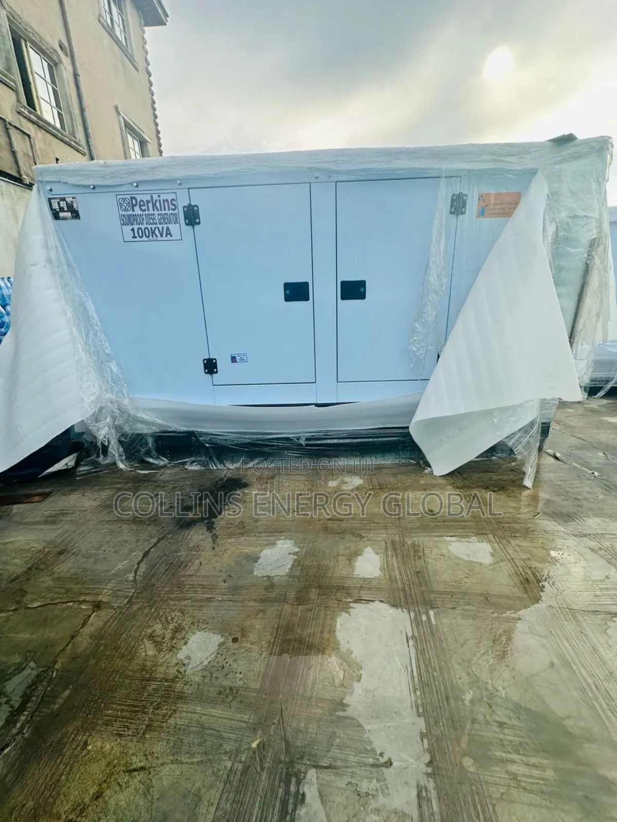 100kva Uk Perkins Soundproof Copper Coil Generator