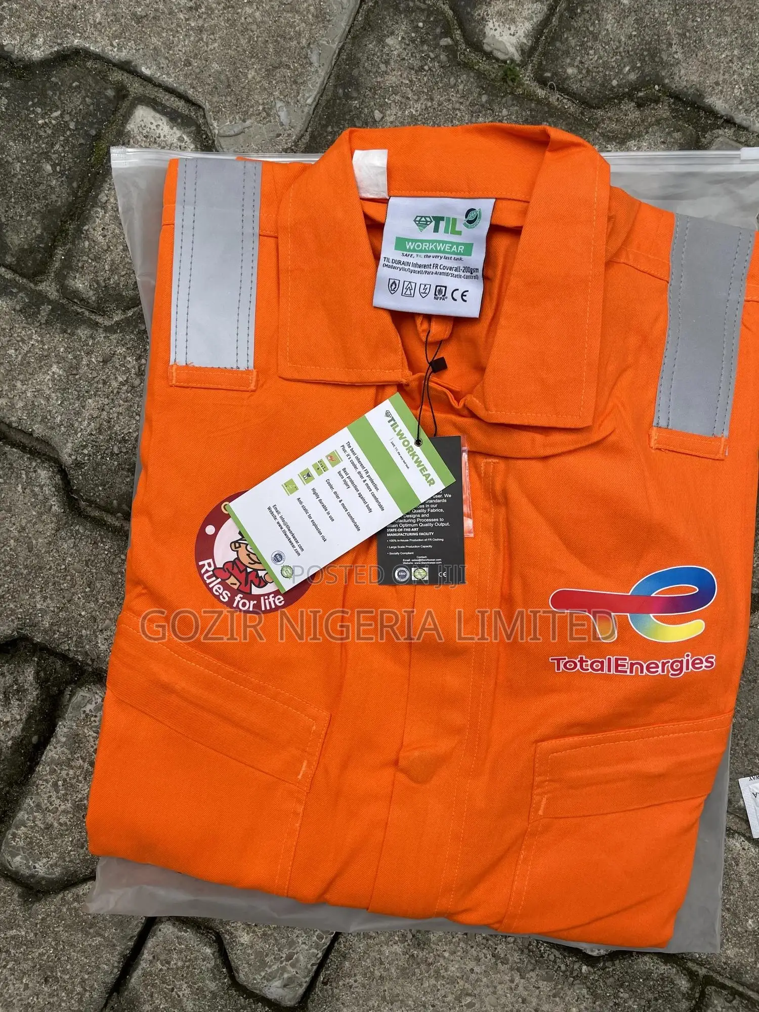Til Workwear Durain Inherent Fire Coverall