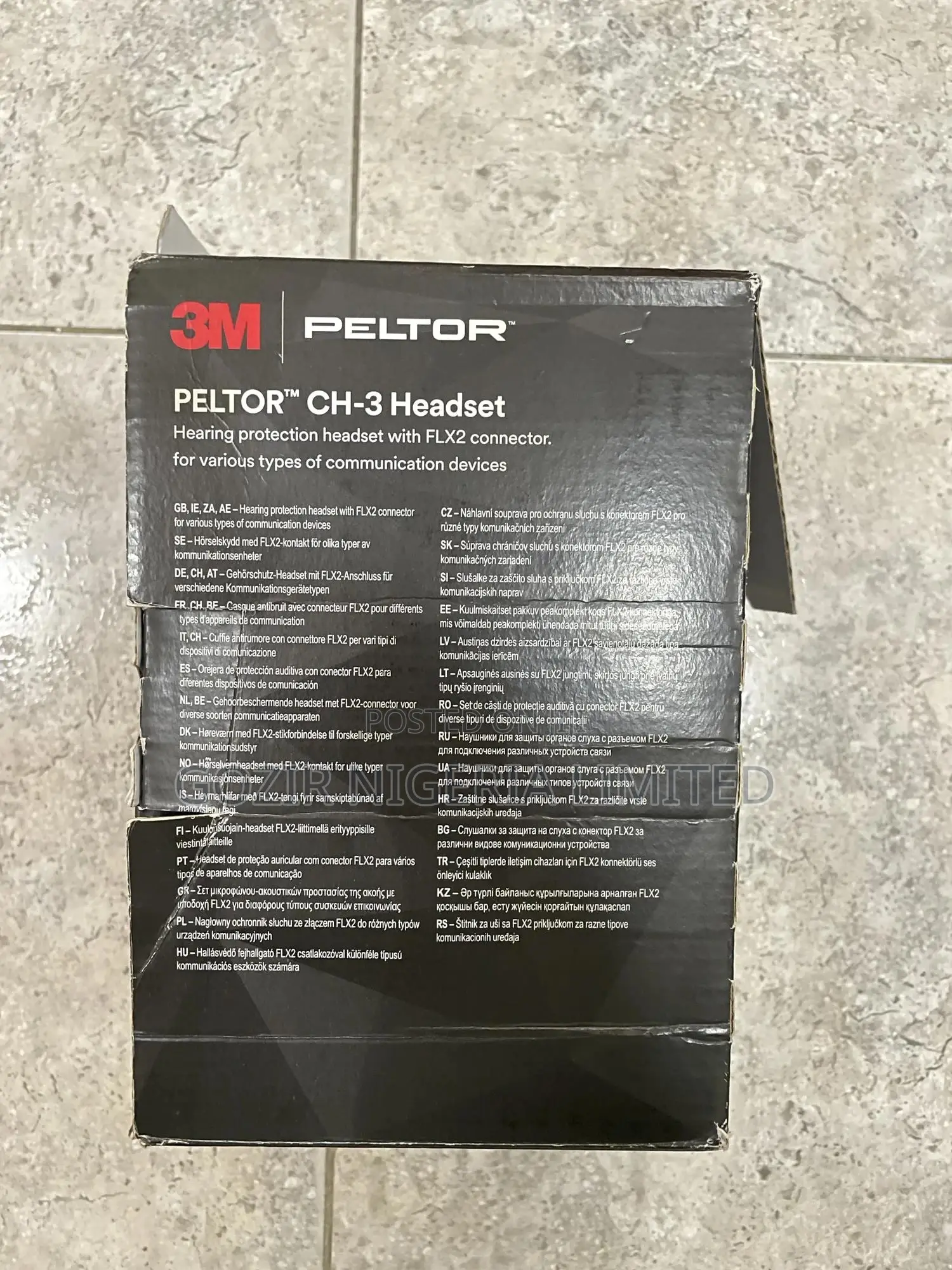 3m Peltor Ch-3 Headset Mt74h52a-110