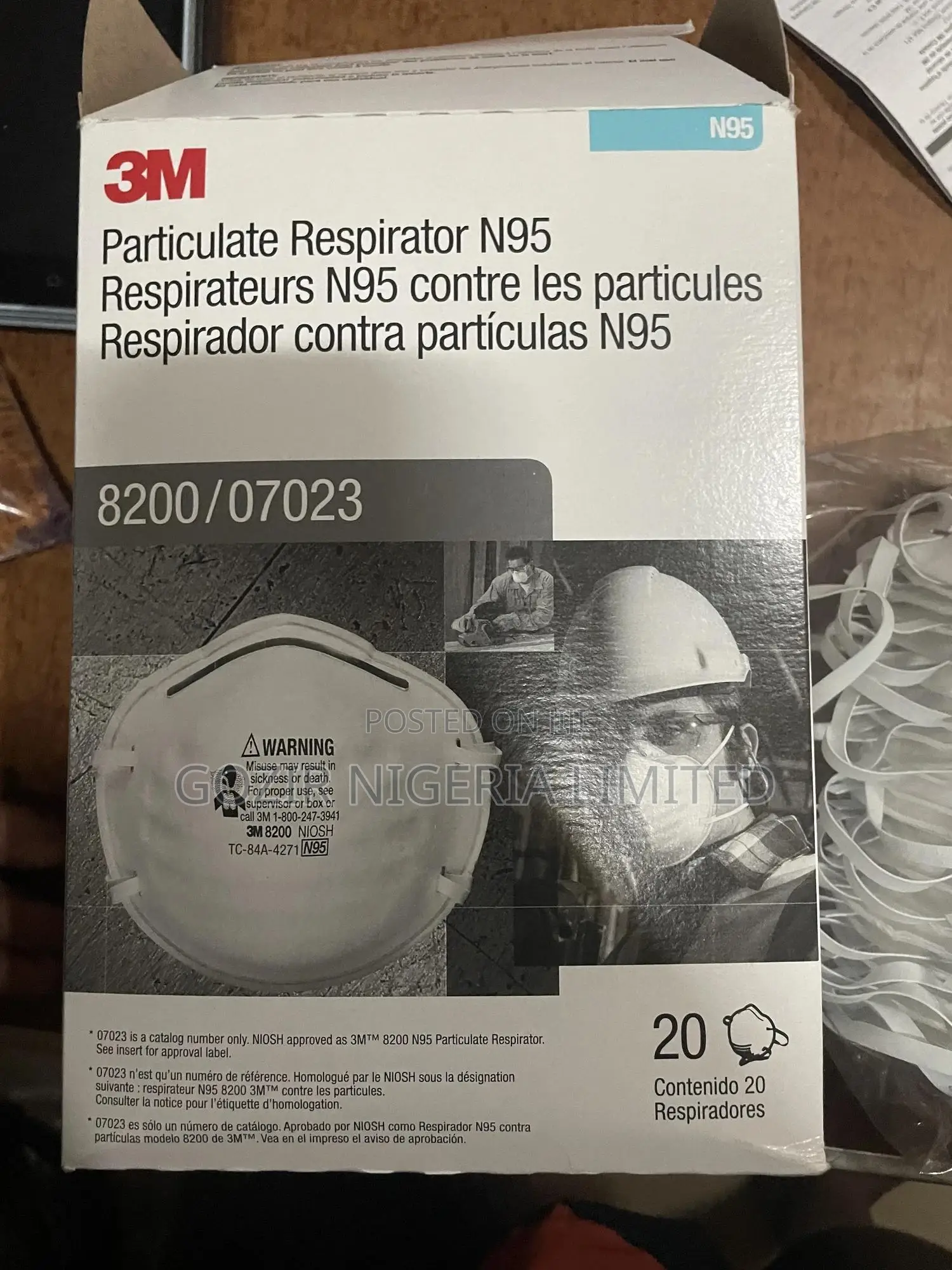 3m 8200 Particulate Respirator