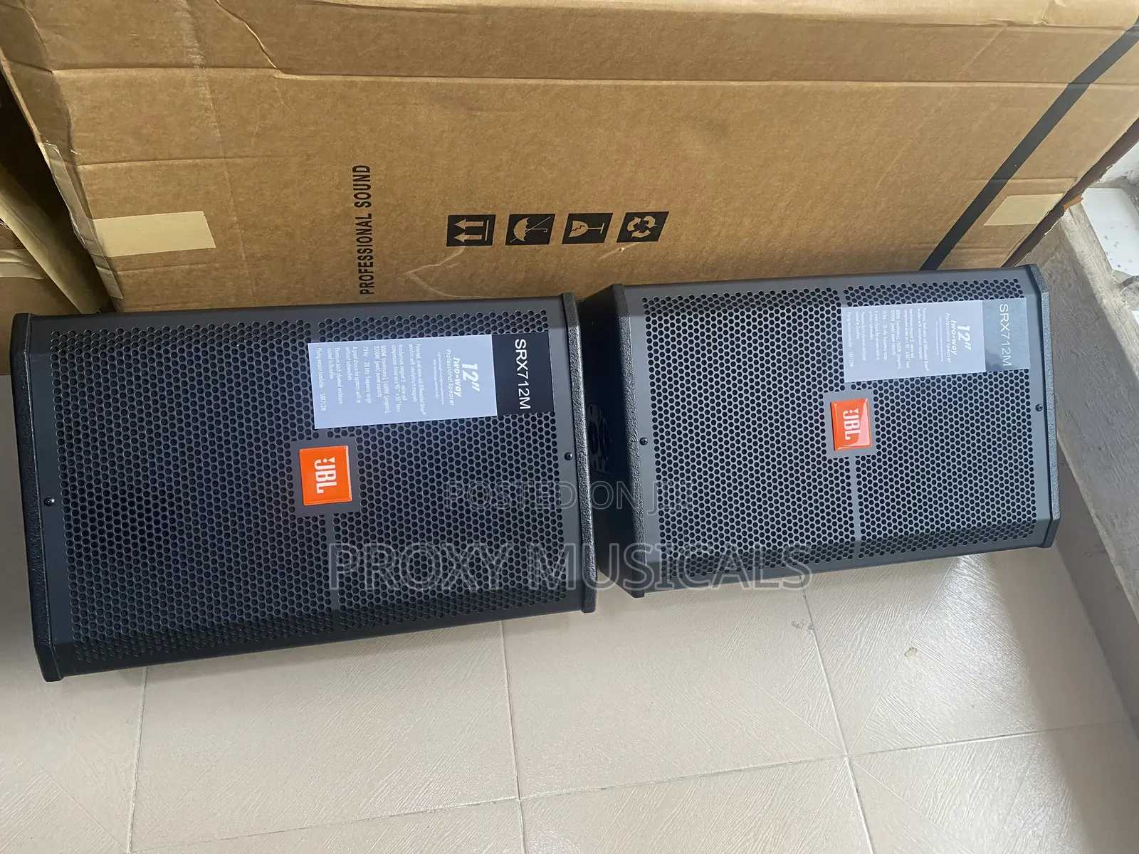 12inches JBL Floor Monitor Speaker
