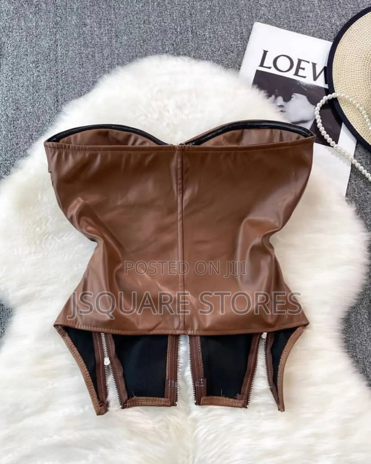 Ladies Leather Corset Tops