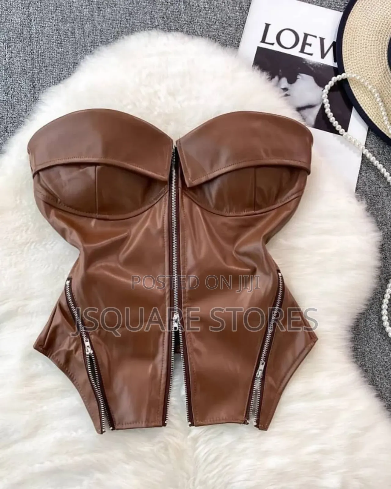 Ladies Leather Corset Tops