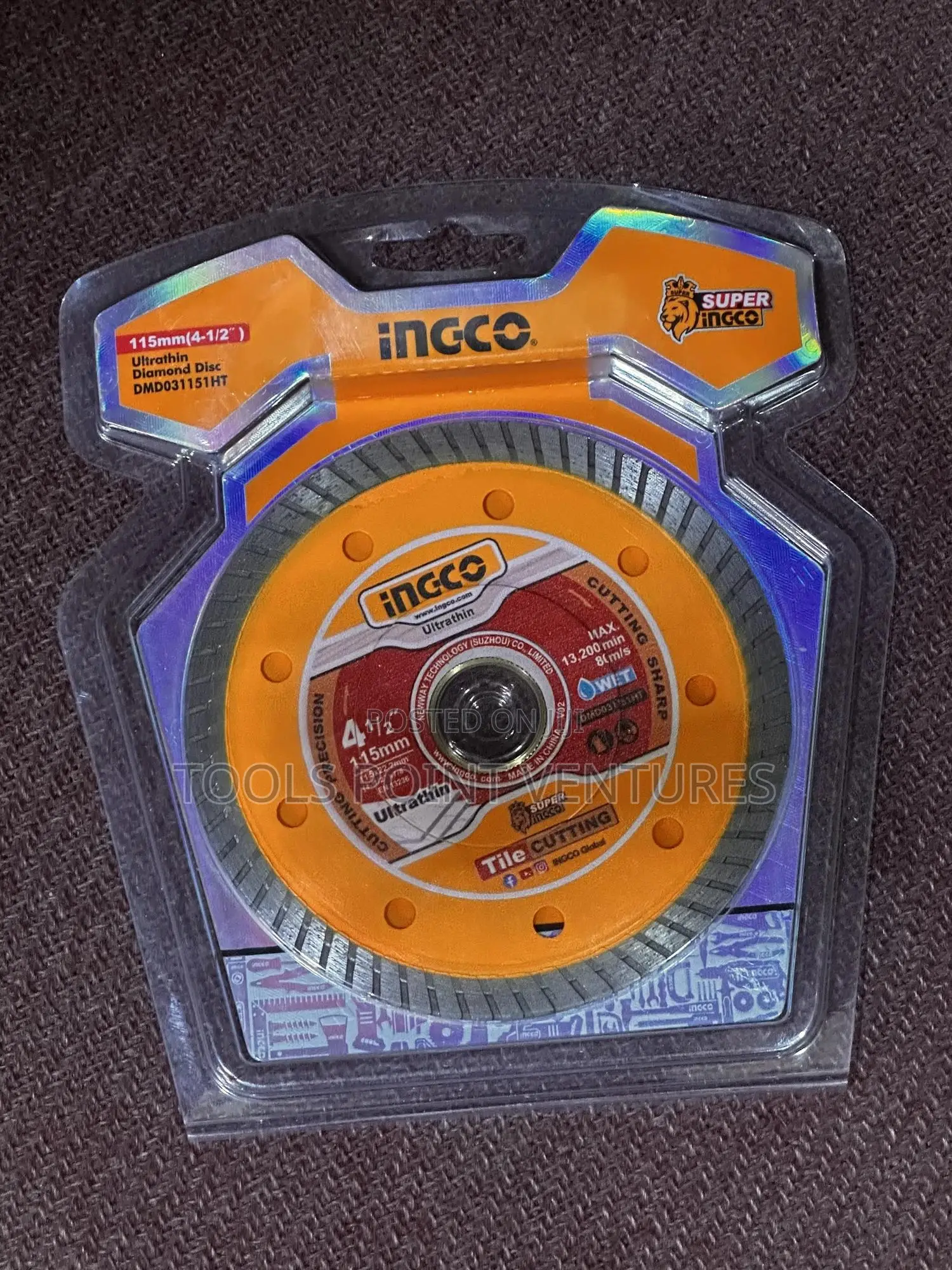 115mm Diamond Cutting Disc