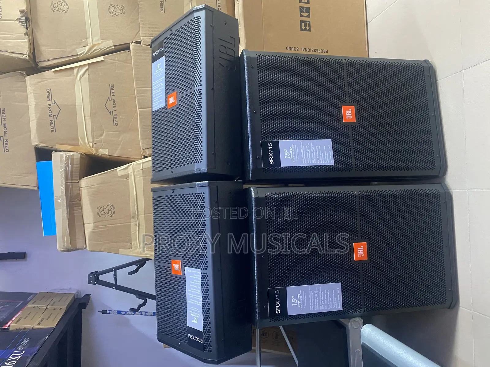 15-Inches JBL Hanging Speaker 12 Inches JBL Floor Monitor