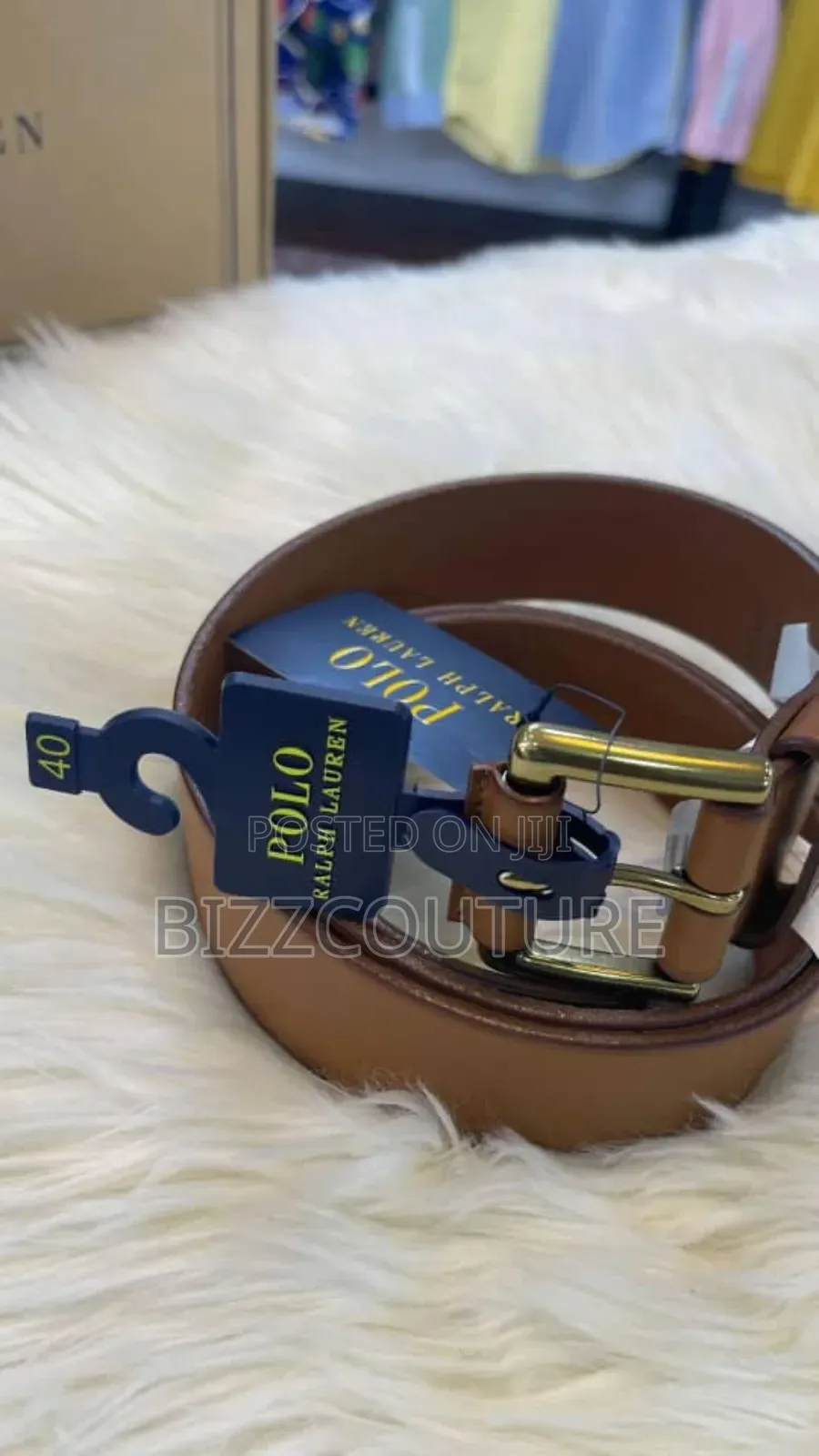 Original Ralph Lauren Belts Available in Store