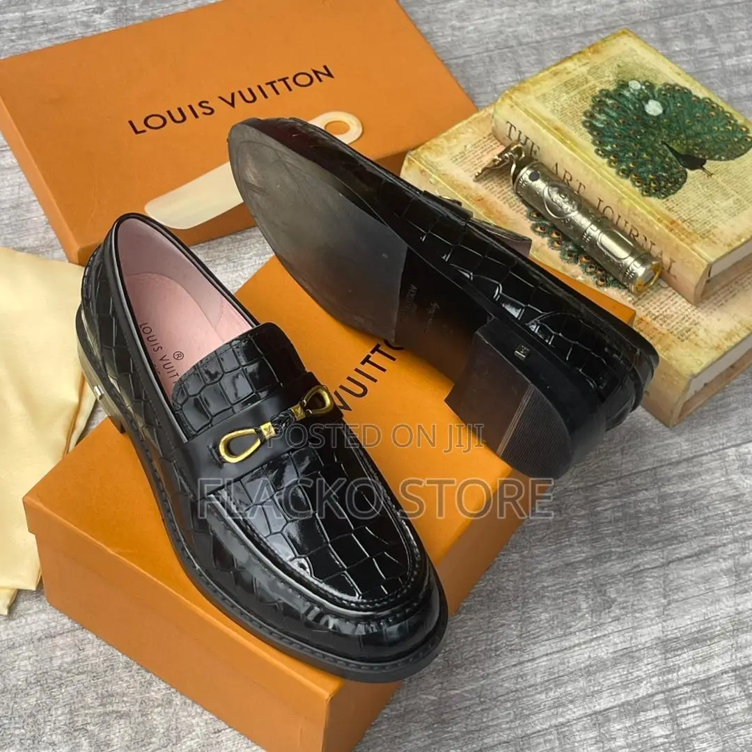 Original Louis Vuitton Loafers Shoes