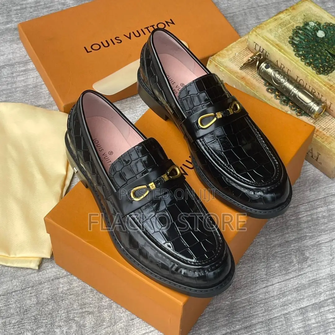 Original Louis Vuitton Loafers Shoes