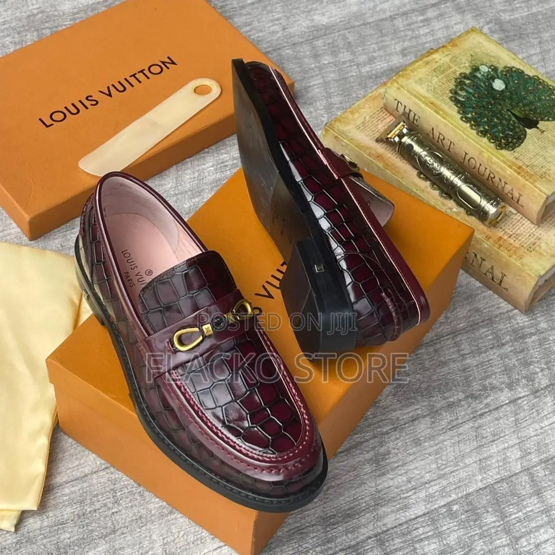 Original Louis Vuitton Loafers Shoes