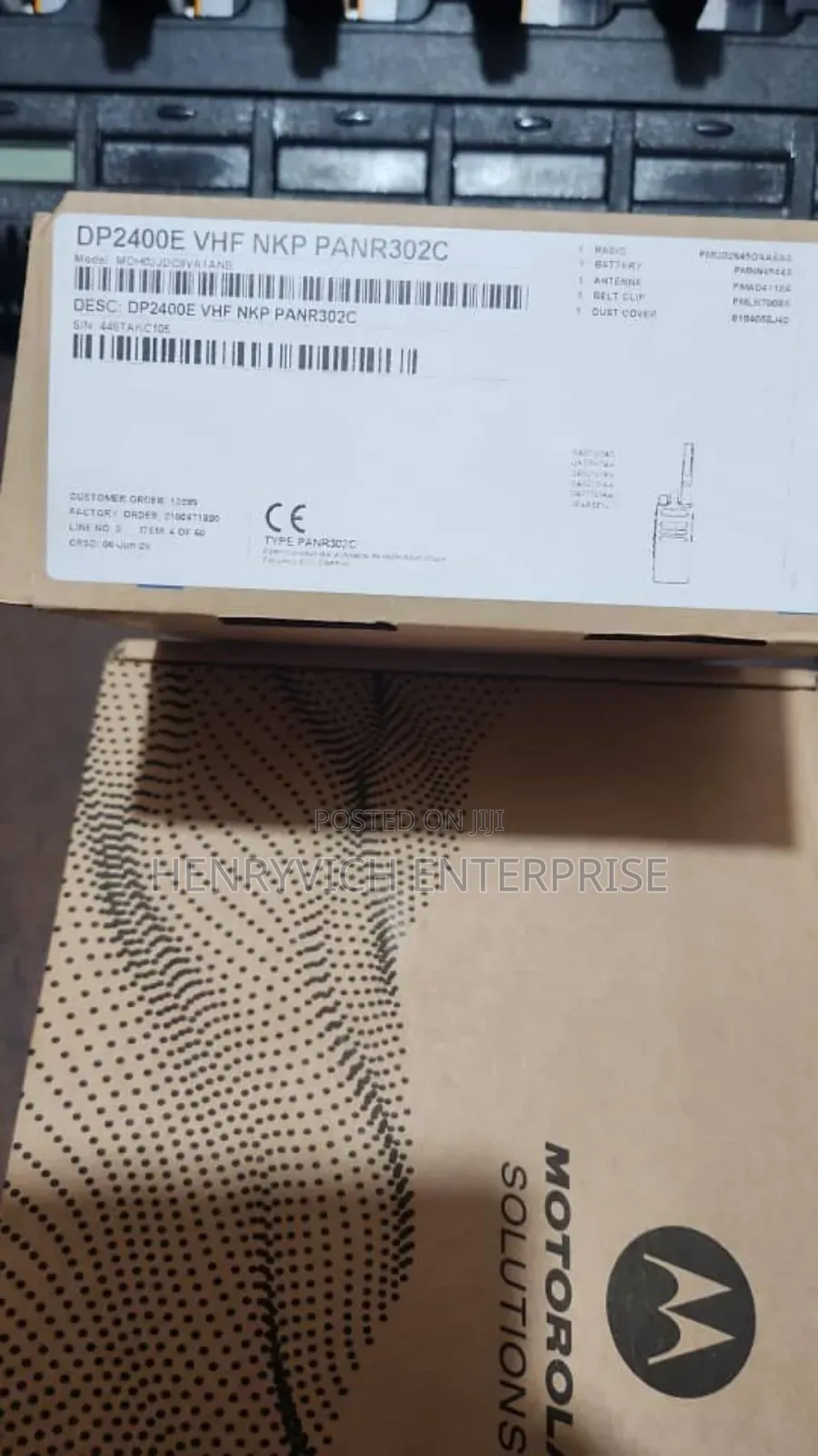 Motorola Dp2400e Digital Walkie Talkie -