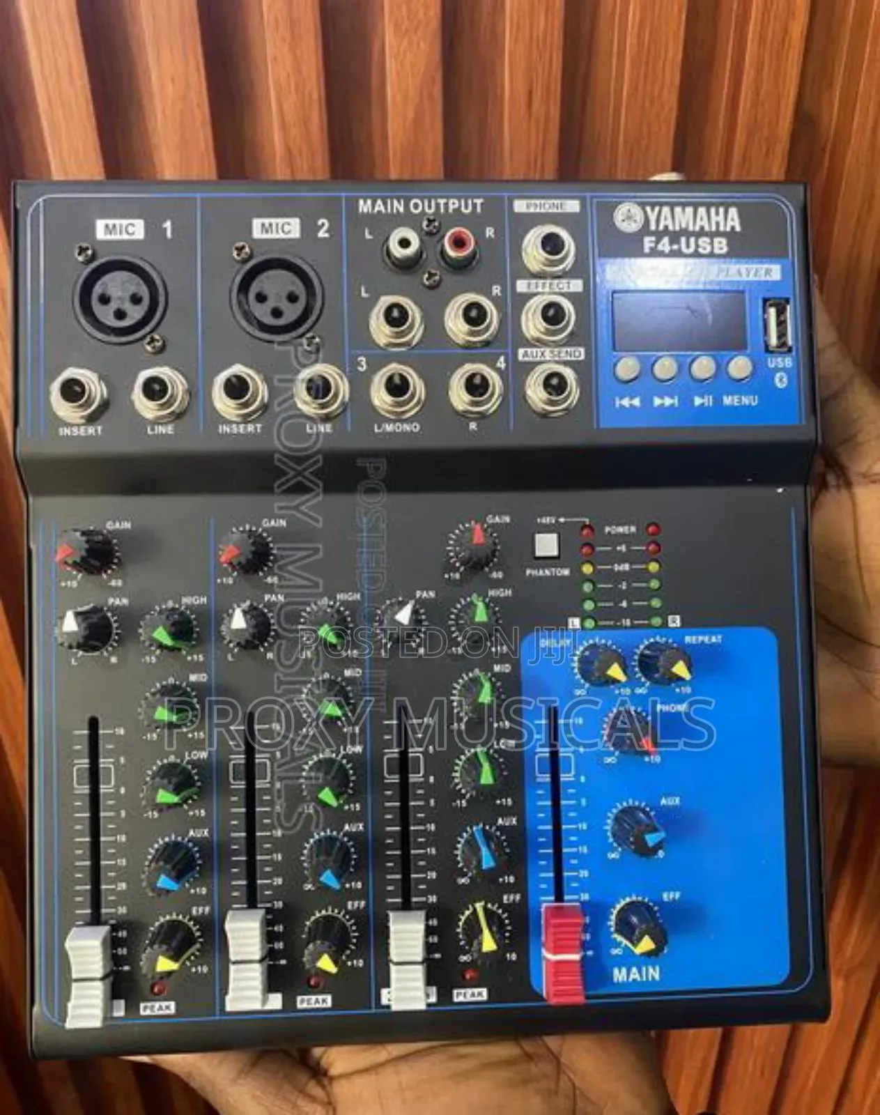 Yamaha F4 Channels Yahama Mixer