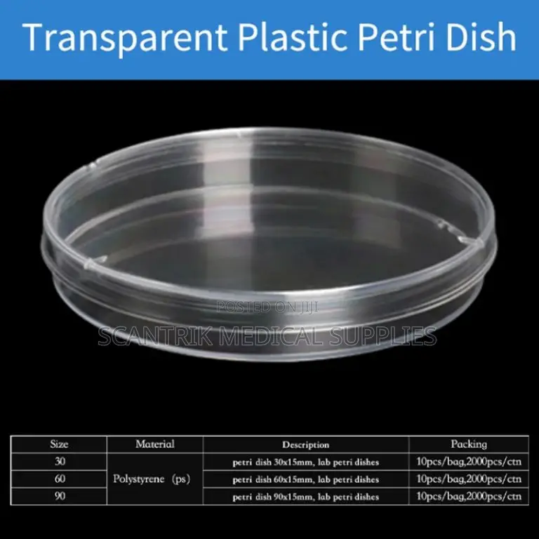 Carton of Petri Dish