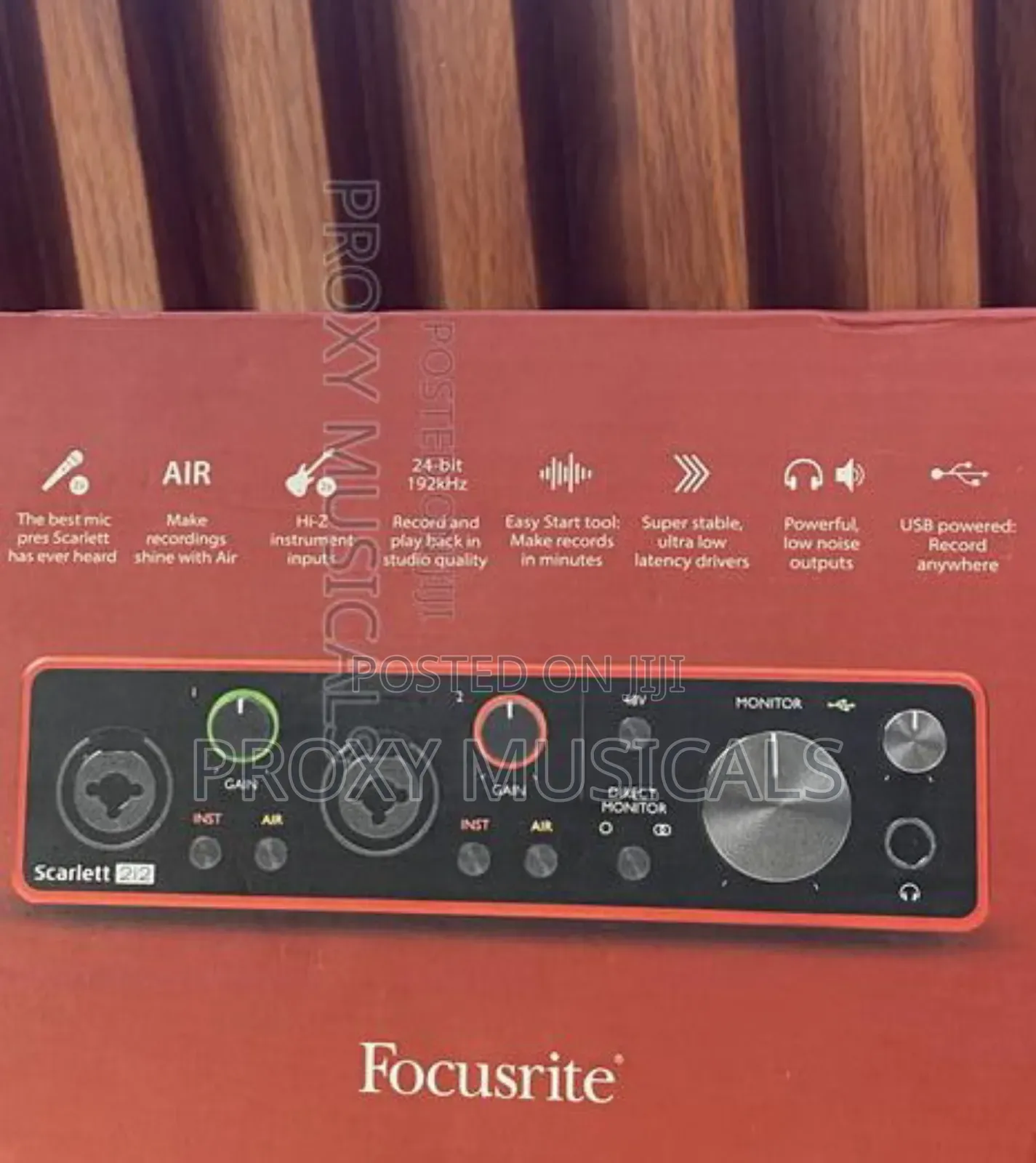 Scarlett 2i2 Focusrite Soundcard