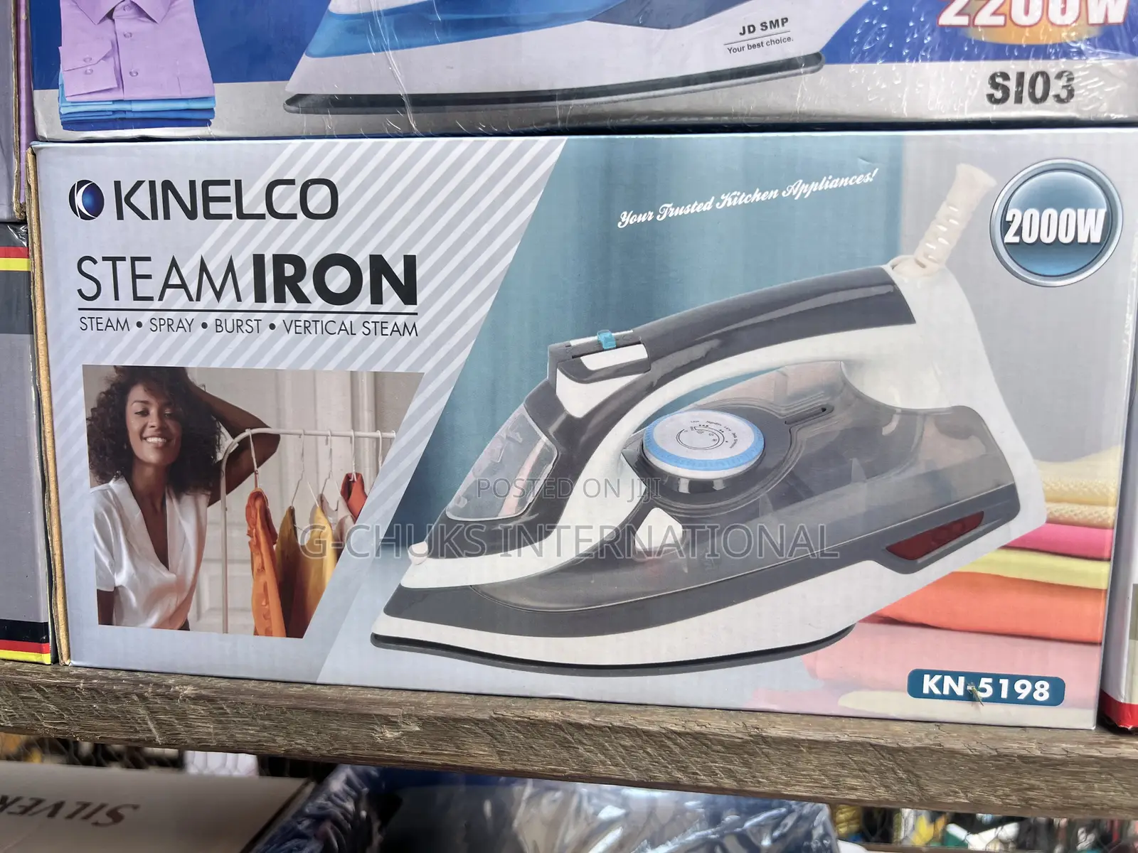Kinelco Steam Iron Kn-5198