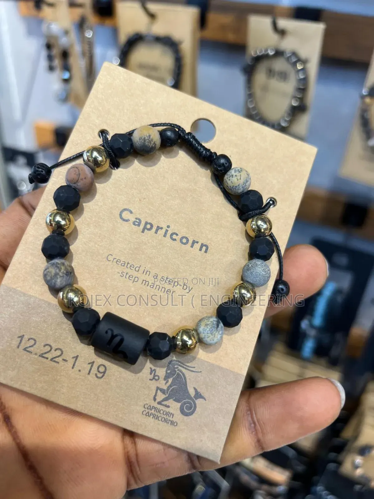 12 Zodiac Signs Natural Coral Stone Bracelets