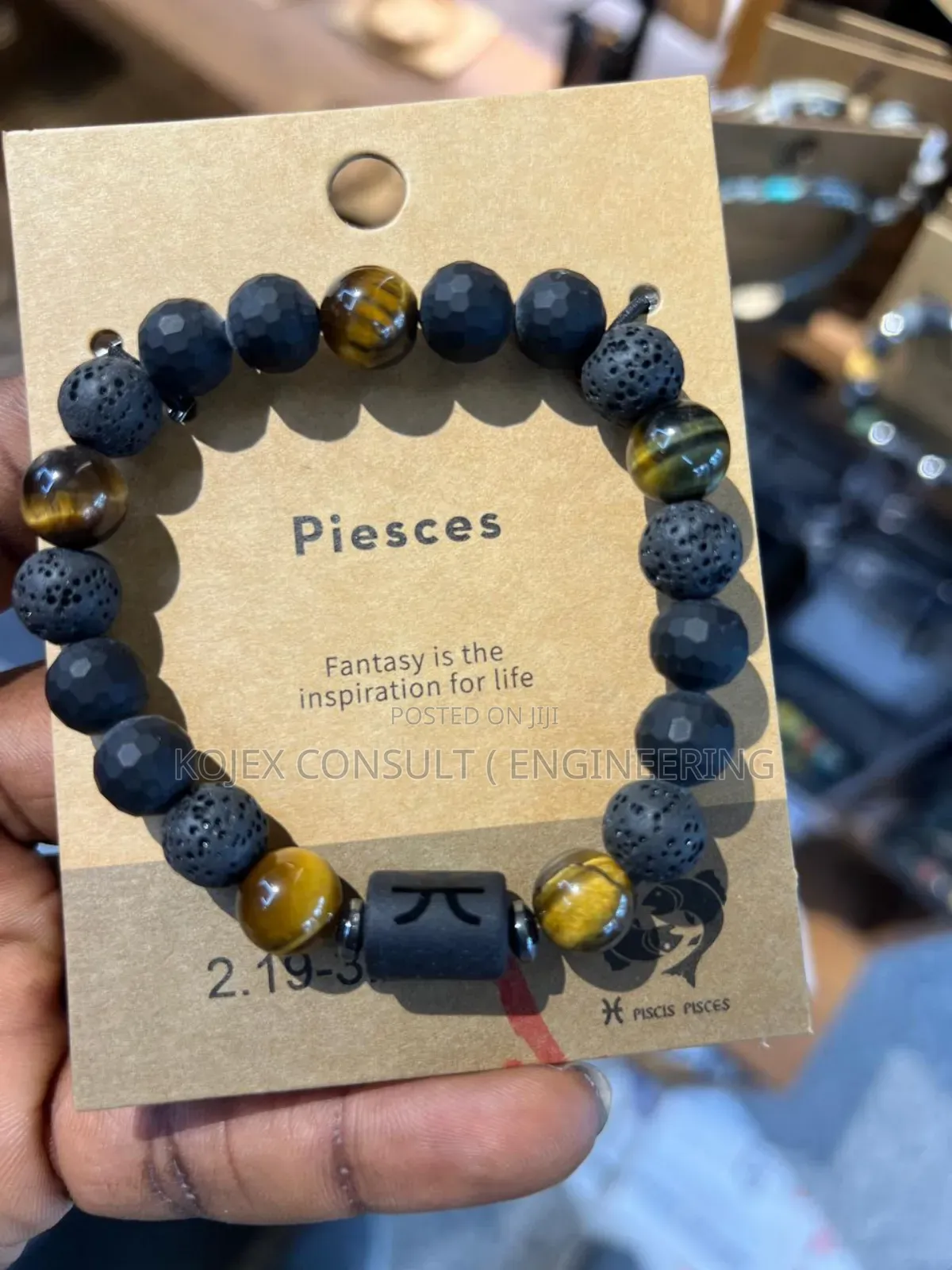 12 Zodiac Signs Natural Coral Stone Bracelets