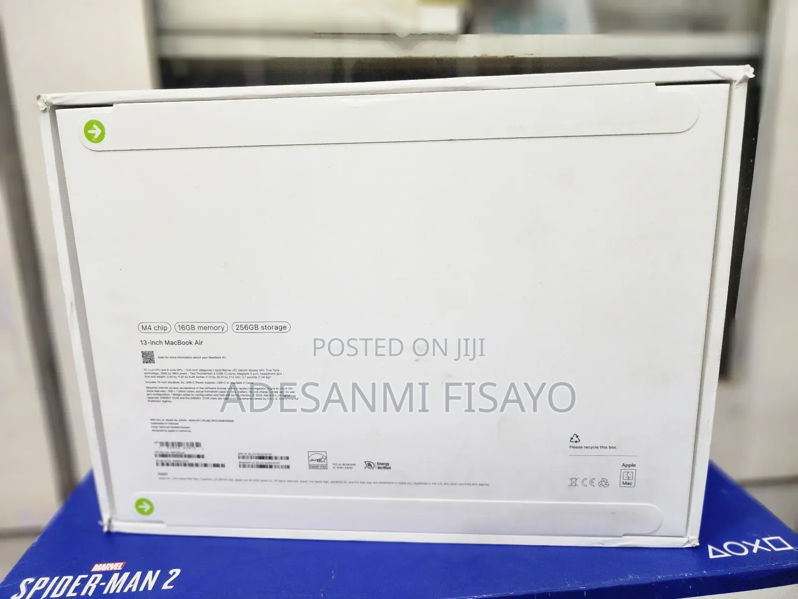 New Laptop Apple MacBook Air 2025 M4 13-Inch 16GB Apple M4 SSD 256GB