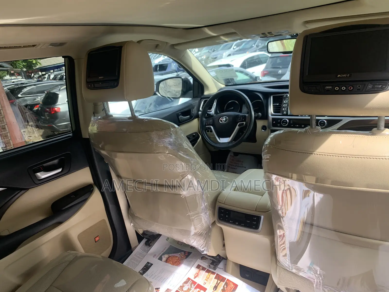 Toyota Highlander Limited Platinum V6 4x4 (3.5L 6cyl 6A) 2016 Red
