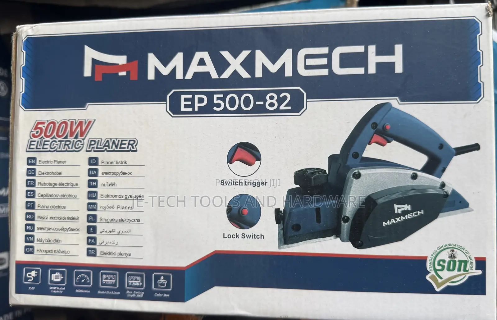 Maxmech 500w Electric Planer