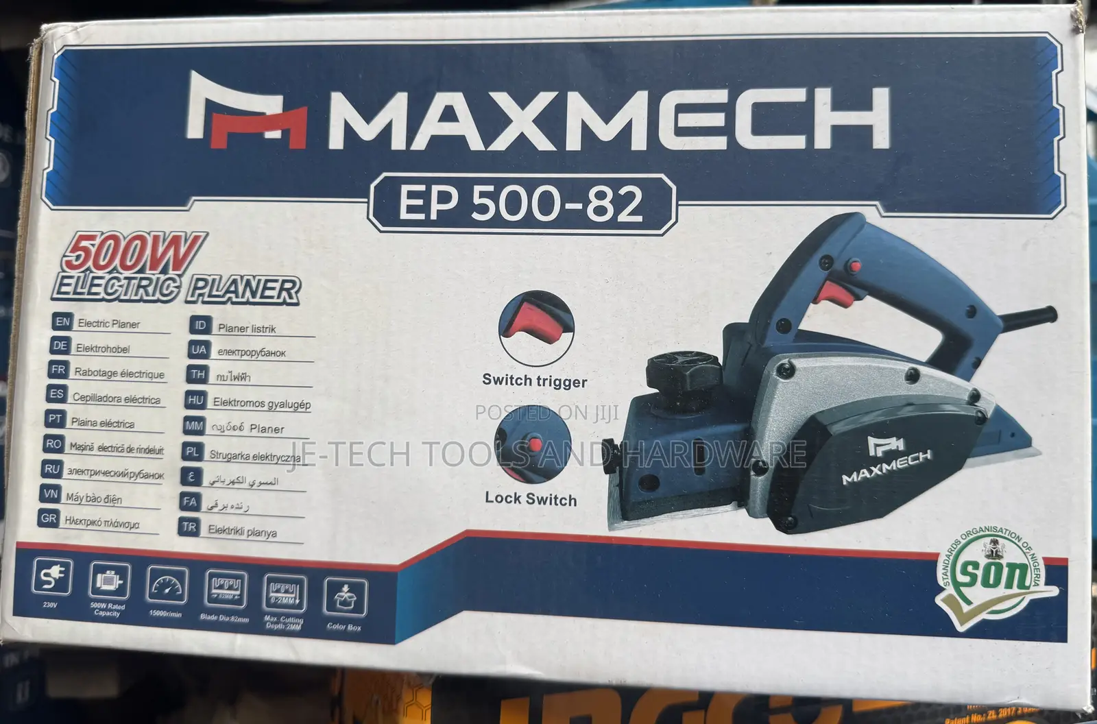 Maxmech 500w Electric Planer