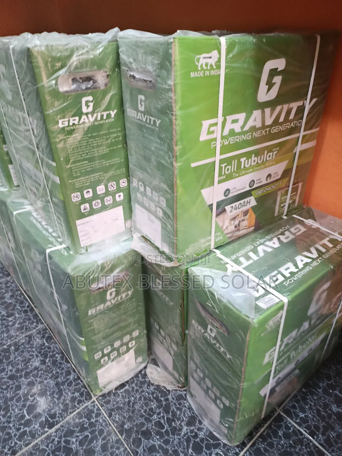 240ah 12v Tubular Battery Indian Gravity