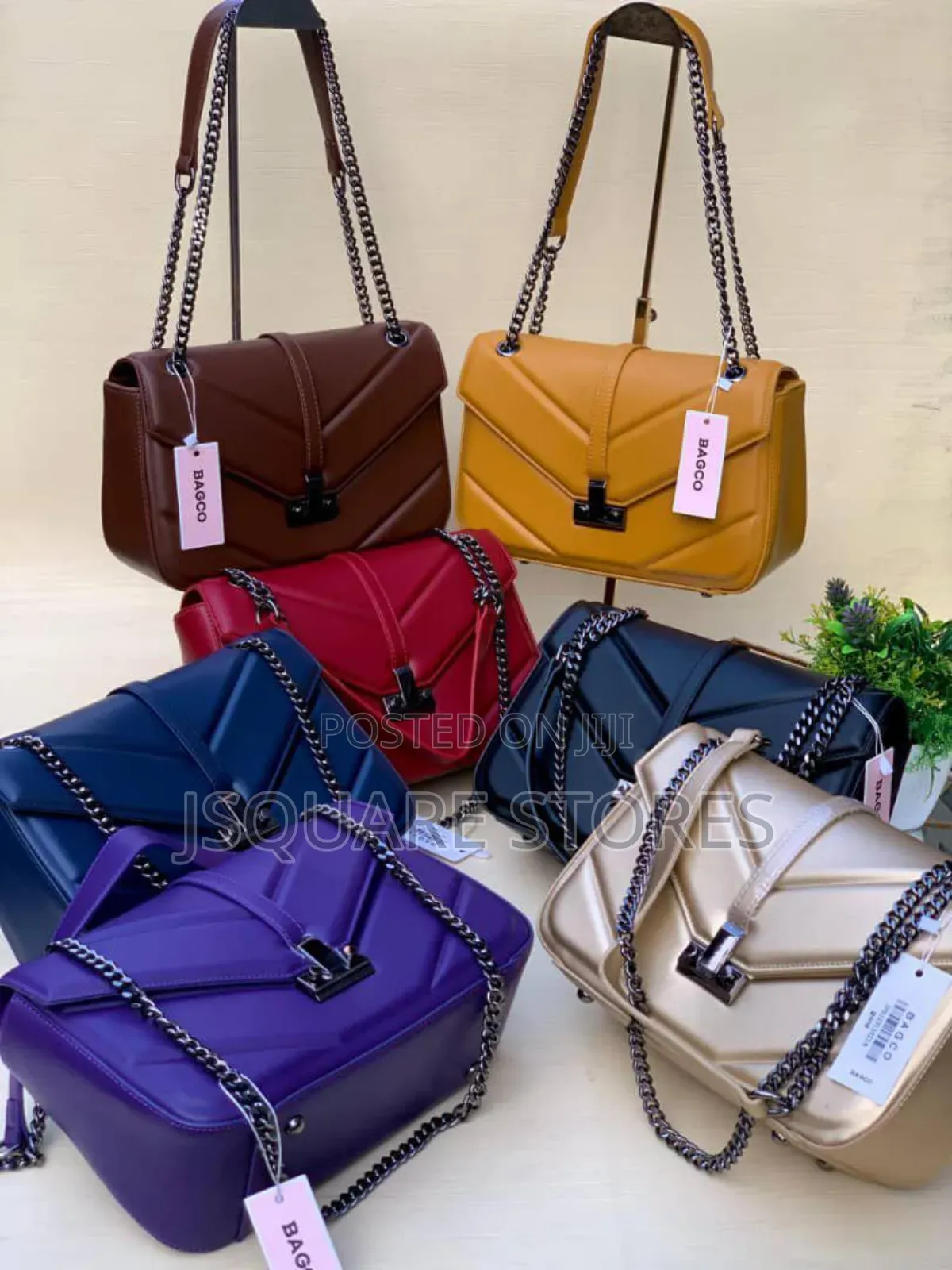 Bagco Chain Handbags and Purse