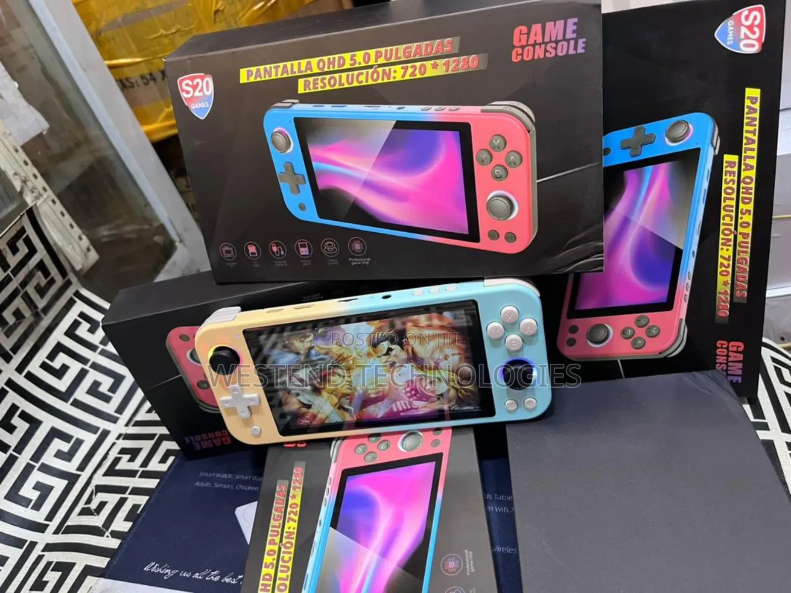 Handheld Retro Video Game Console S20
