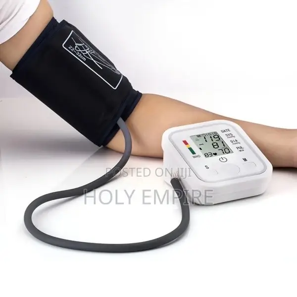 Arm Blood Pressure Monitor LCD Pressure Sensor Monitor Bp