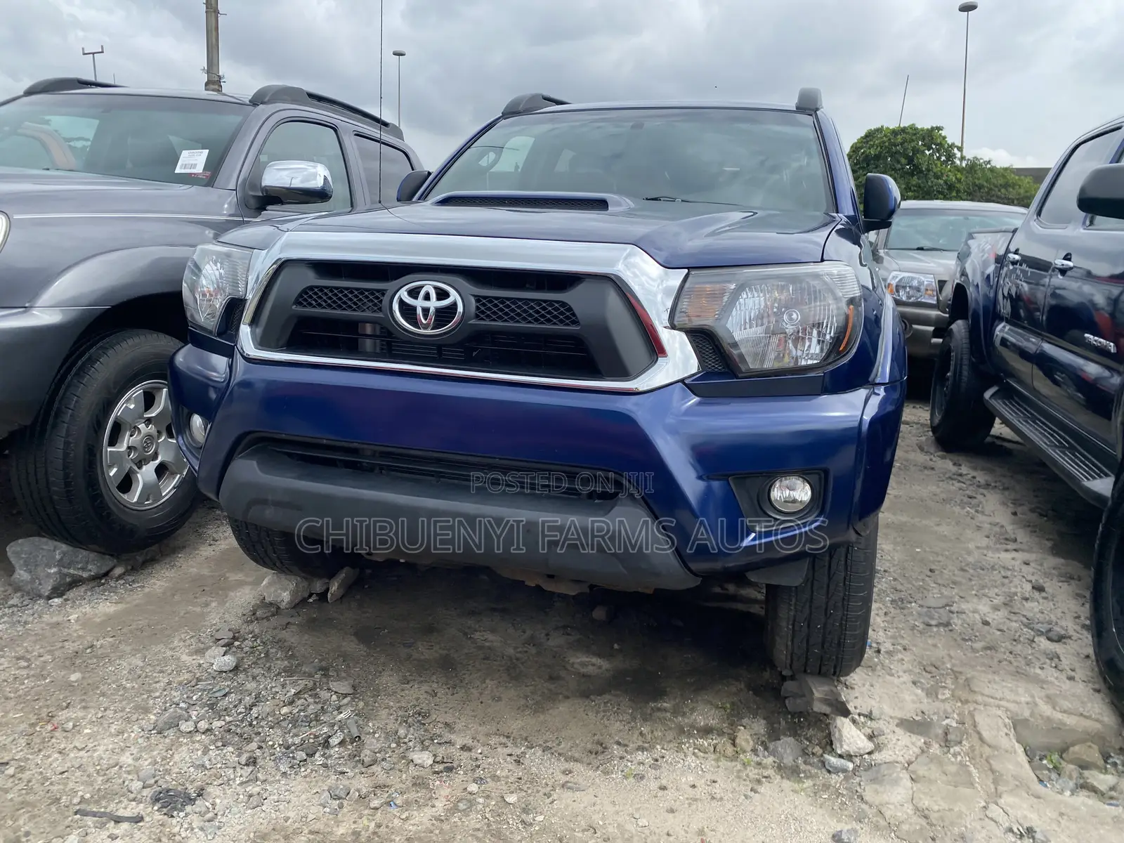 Toyota Tacoma V6 4dr Access Cab 4WD 6.1 ft. SB (4.0L 6cyl 5A) 2015 Blue