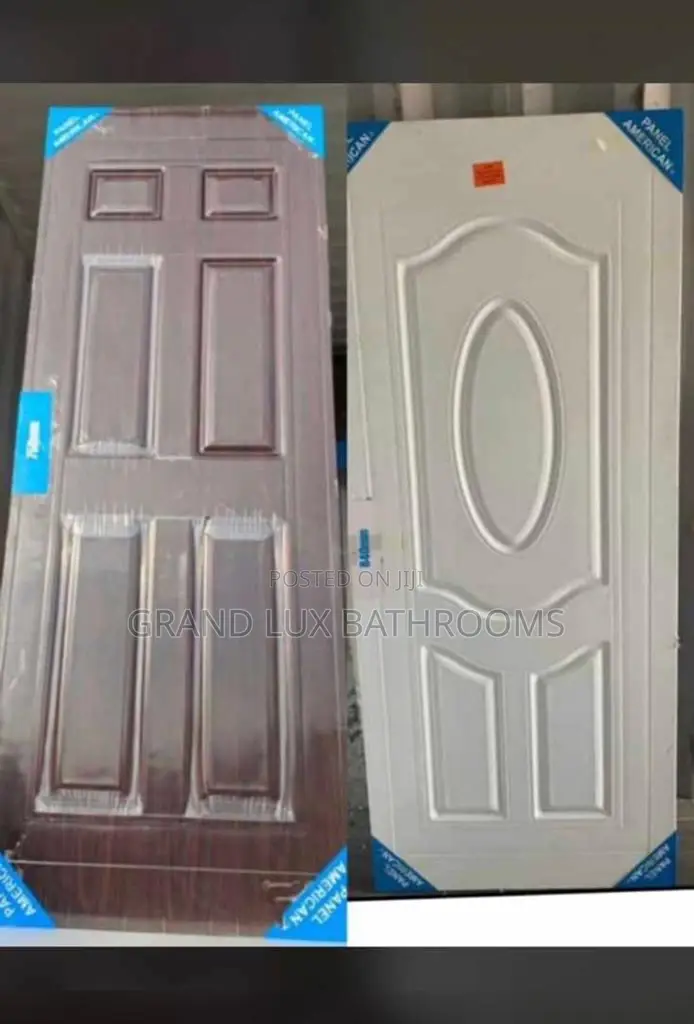 High Quality American Panel Door With Frame and Key