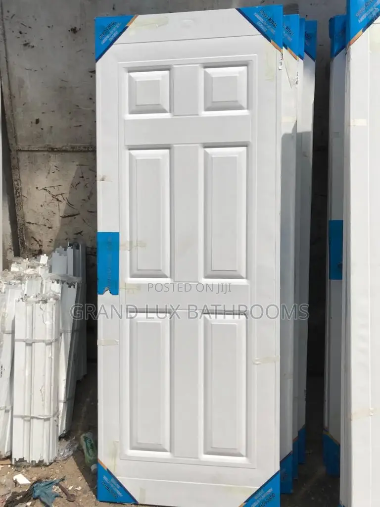 High Quality American Panel Door With Frame and Key