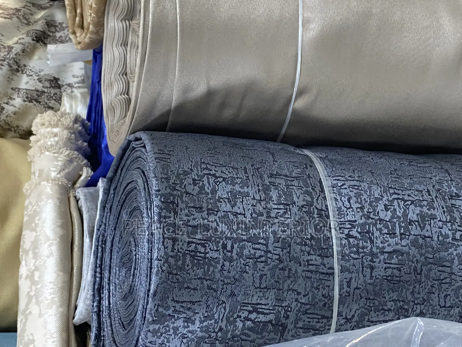 Dark Ash, Italian Luxury Curtain
