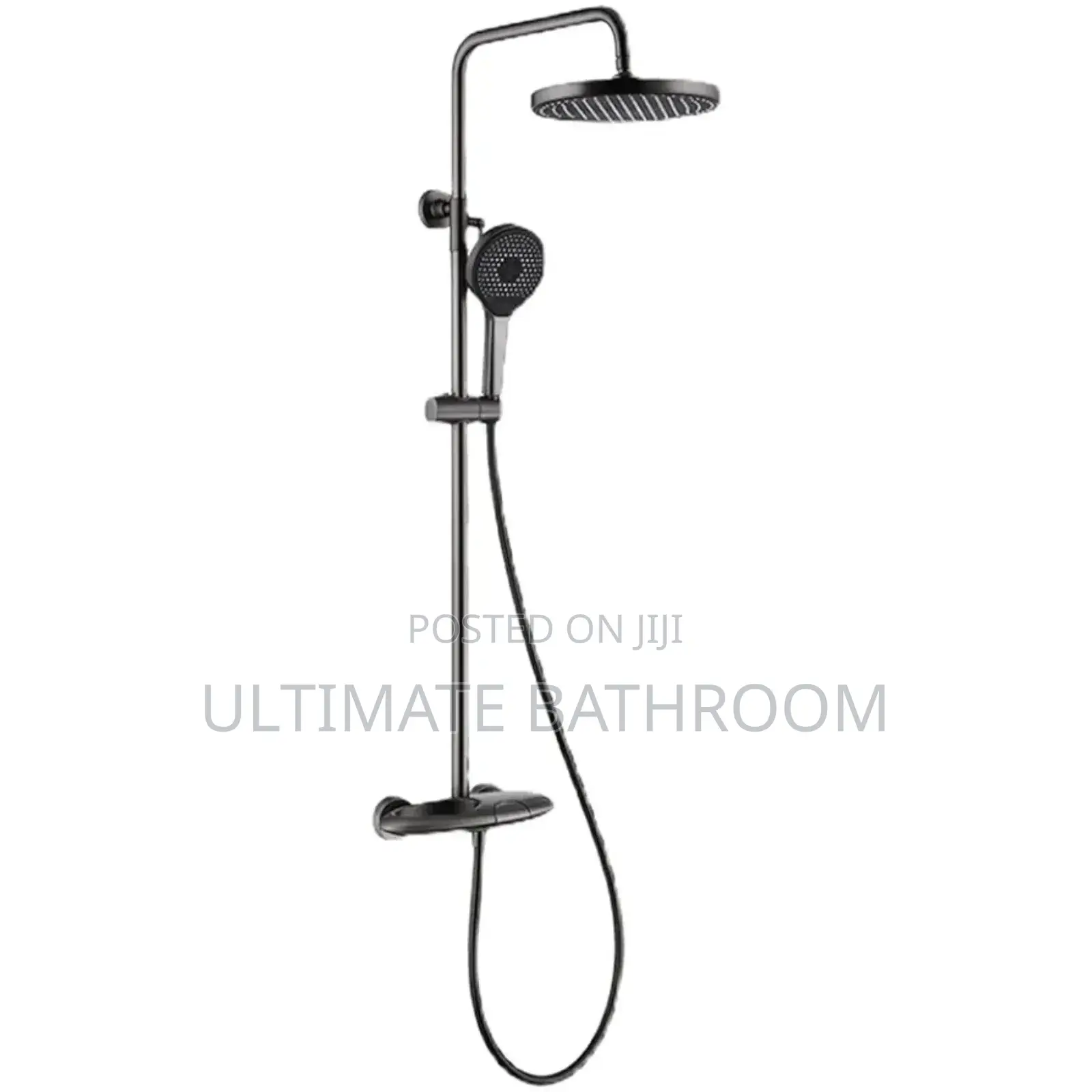 Grey Colour Fountain Standing Shower Mixer
